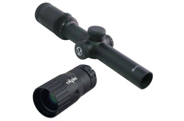 Image of OP Exclusive - Vixen Performance Optics 1-6X24 30mm Rifle Scope/MD/IR CROSS, Matte Black VX5929 w/ Trybe Optics Enhancer - Magnification Doubler