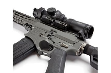 Image of Open Box, Dealer Demo, HI-LUX Hi-Lux Optics CMR8 1-8X26 Rifle Scope w/Green Reticle, Matte Black CMR8F