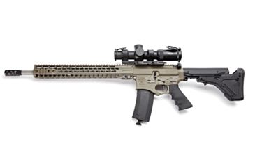 Image of Open Box, Dealer Demo, HI-LUX Hi-Lux Optics CMR8 1-8X26 Rifle Scope w/Green Reticle, Matte Black CMR8F