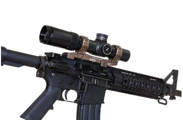 Image of Open Box, Dealer Demo, HI-LUX Hi-Lux Optics CMR8 1-8X26 Rifle Scope w/Green Reticle, Matte Black CMR8F