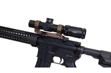 Image of Open Box, Dealer Demo, HI-LUX Hi-Lux Optics CMR8 1-8X26 Rifle Scope w/Green Reticle, Matte Black CMR8F