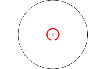 Image of Open Box, Dealer Demo, HI-LUX Hi-Lux Optics CMR8 1-8X26 Rifle Scope w/Green Reticle, Matte Black CMR8F
