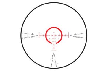 Image of Open Box, Dealer Demo, HI-LUX Hi-Lux Optics CMR8 1-8X26 Rifle Scope w/Green Reticle, Matte Black CMR8F