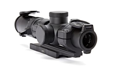 Image of Open Box, Dealer Demo, HI-LUX Hi-Lux Optics CMR8 1-8X26 Rifle Scope w/Green Reticle, Matte Black CMR8F