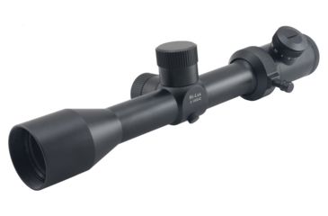 Image of Open Box, Dealer Demo, HI-LUX PentaLux TAC-V SFP 2-10x42 Rifle Scope w/ Red Illuminated Ranging Reticle, 30mm Tube, Matte Black TAC-V SFP210X42-R