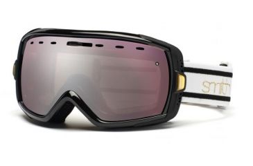 Image of Open Box, Dealer Demo, Smith Optics Heiress Goggles - Black/White Bristol Frame, Ignitor Mirror Lens HR6IKB11