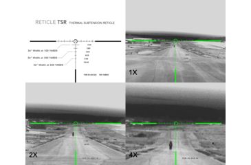 Image of Open Box, Dealer Demo, Trijicon Electro Optics IR HUNTER MK2 2.5 Optical/20x Digital 35mm Thermal Rifle Scope, Black IRMK2-35