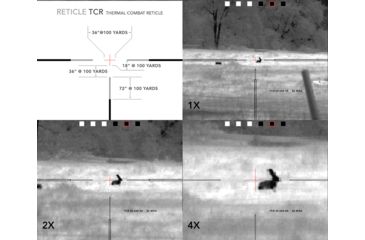 Image of Open Box, Dealer Demo, Trijicon Electro Optics IR HUNTER MK2 2.5 Optical/20x Digital 35mm Thermal Rifle Scope, Black IRMK2-35