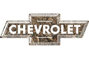 Image of Open Road Brands Die Cut Emb Tin Sign Camo Chevrolet Bowtie