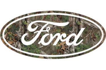 Image of Open Road Brands Die Cut Emb Tin Sign Ford Camo Logo
