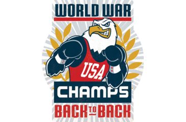 Image of Open Road Brands Die Cut Emb Tin Sign World War Champs B2b