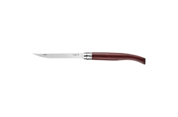 Image of Opinel No.15 Effile Folding Knife, 5.9in, Stainless Steel/Sandvik 12C27, Plain, Wood, Padouk Wood, 2557