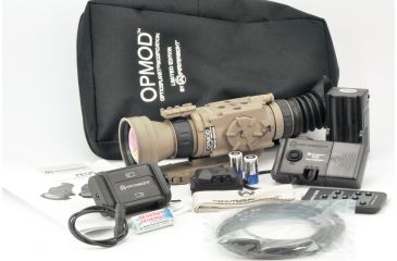 Image of Armasight OPMOD Zeus 160 7-14x75 (60Hz) Tan Color Thermal Imaging Weapon Sight, FLIR Tau 2 - 160x120 (25?m) 60Hz Core, 75mm Lens, TAN, 2757080 / 10.82.83.2 (mm/in.) TAT216WN7OP0072