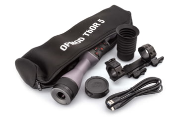 Image of ATN OPMOD ThOR 5 4-16x Smart HD Thermal Rifle Scope, 320x240 Resolution, 12 Micron, w/ High Quality Quick Detach Mount, Wolf Grey, TIWST5325OPWG