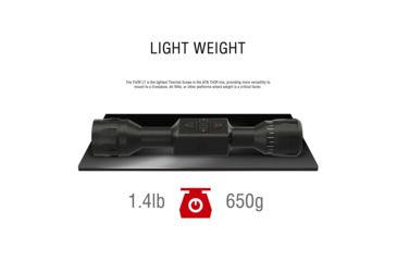 Image of ATN OPMOD Exclsuive ThOR LT Thermal Rifle Scope, 4-8x50mm, 30mm Tube, Custom Reticle, Black, TIWSTLT125OP