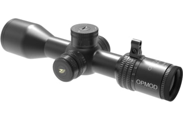 Image of German Precision Optics OPMOD CENTURI SuperCompact 4-16x44mm 30mm Tube Rifle Scope, FFP, Mil-base PLRi Reticle, Black, RCX450 OP