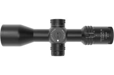 Image of German Precision Optics OPMOD CENTURI SuperCompact 4-16x44mm 30mm Tube Rifle Scope, FFP, Mil-base PLRi Reticle, Black, RCX450 OP