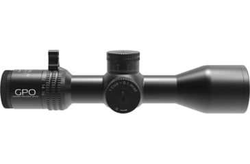 Image of German Precision Optics OPMOD CENTURI SuperCompact 4-16x44mm 30mm Tube Rifle Scope, FFP, Mil-base PLRi Reticle, Black, RCX450 OP