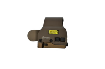 Image of OPMOD EOTech HWS EXPS2-0 Holographic Reflex Red Dot Sight, Green 68 MOA Ring w/ Single 1 MOA Dot, Tan, EXPS2-0GRNOP
