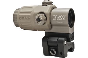 Image of OPMOD EOTech Hybrid IOP Holosight w/ 3x G33 Magnifier, Tan, Night Vision Compatible HHS-1 OP