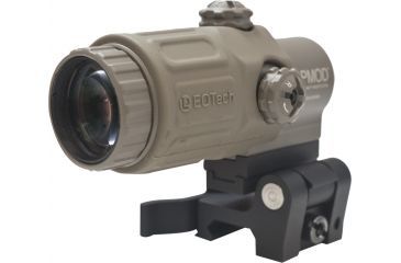 Image of EoTech OPMOD Red Dot Reticle Hybrid Sight IOP Holosight w/ 3X G33 Magnifier, Tan, HHS-2 OP