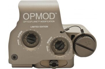 Image of EoTech OPMOD Red Dot Reticle Hybrid Sight IOP Holosight w/ 3X G33 Magnifier, Tan, HHS-2 OP