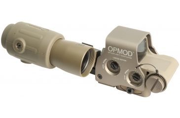 Image of OPMOD EOTech MPO II EXPS3-0 Holosight G23 3X Magnifier 65 MOA ring 1 MOA Dot Reticle