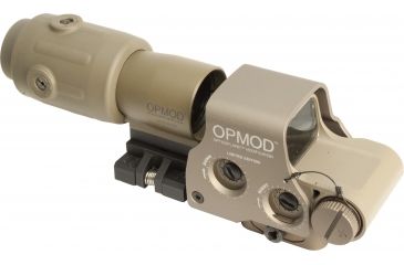 Image of OPMOD EOTech MPO II EXPS3-0 Holosight G23 3X Magnifier 65 MOA ring 1 MOA Dot Reticle