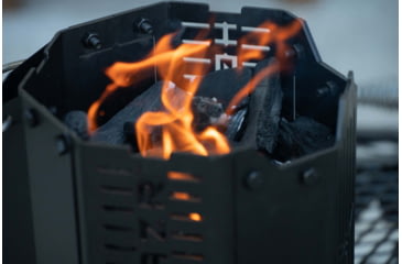 Image of OPMOD HellRazr INCINERATOR Chimney Starter and Portable Grill, Black, INCIN-U-CG-2