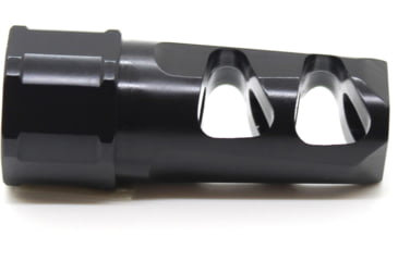 Image of OPMOD Kaw Valley OPMOD Self Timing Muzzle Brake, Black, 1/2x28, KVP-OPMOD-STMB01