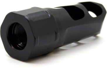 Image of OPMOD Kaw Valley OPMOD Self Timing Muzzle Brake, Black, 1/2x28, KVP-OPMOD-STMB01