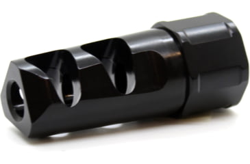 Image of OPMOD Kaw Valley OPMOD Self Timing Muzzle Brake, Black, 1/2x28, KVP-OPMOD-STMB01