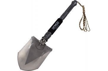 Image of OPMOD Survival Series 20-in-1 Emergency Shovel Flashlight,Charcoal Grey DJSV-OS