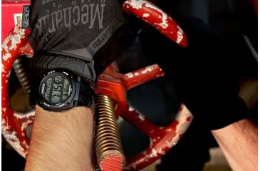 Image of OPMOD T.E.W. 1.0 Tactical Everyday Watch, Black Case/Black Ring/Black Strap, 44mm CS007A