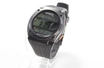 Image of OPMOD T.E.W. 1.0 Tactical Everyday Watch, Black Case/Black Ring/Black Strap, 44mm CS007A