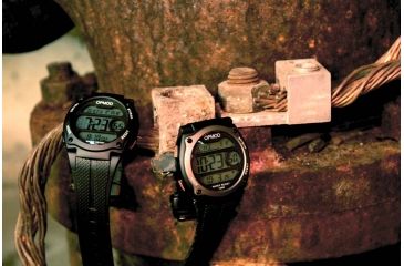 Image of OPMOD T.E.W. 1.0 Tactical Everyday Watch, Black Case/Black Ring/Black Strap, 44mm CS007A