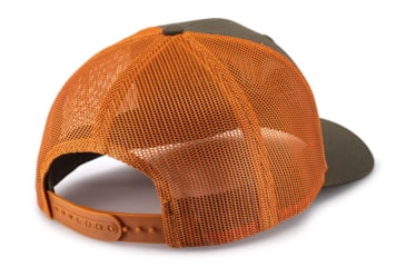 Image of OPMOD Trucker Hat Embroidered Patch, Dark Loden/Jaffa Orange, OPMDarkOraDark Lod/Ja Or