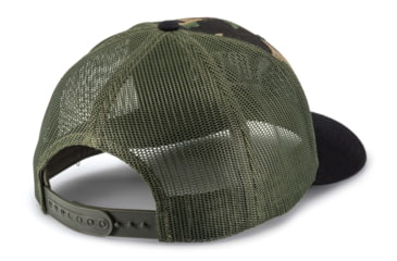 Image of OPMOD Trucker Hat Embroidered Patch, Green Camo/Loden/Black, OPMGreen Camo/Loden/Black