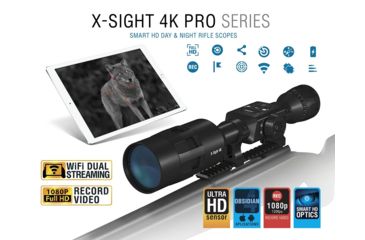 Image of OPMOD X-Sight 4K Pro 5-20x Smart Ultra HD Day/Night Hunting Rifle Scope,Black, DGWSXS5204KPO