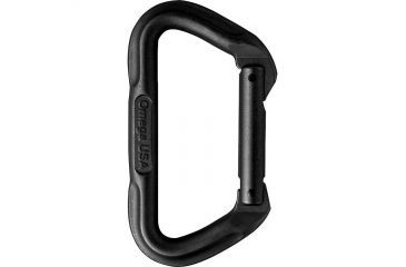 Image of Maxpedition Omega Pacific D-Frame Carabiner (Black) OPTD5