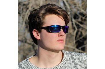 Image of Optic Nerve One Castline Matte Black Polarized Sunglasses, 16203