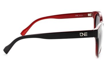 Image of Optic Nerve One Hotplate Black/red Polarized Sunglasses,17016