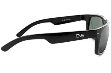 Image of Optic Nerve One Timberline Black Polarized Sunglasses, 16160
