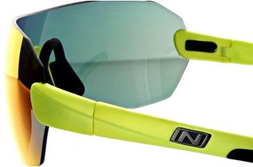 Image of Optic Nerve OvercastSunglasses, Matte Aluminum Green, 17049