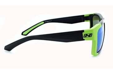 Image of Optic Nerve Vettron Sunglasses, Matte Black w/Matte Aluminum Green Frame, Lens 2 Sets- Smoke w/ Green Mirror, Copper 21806