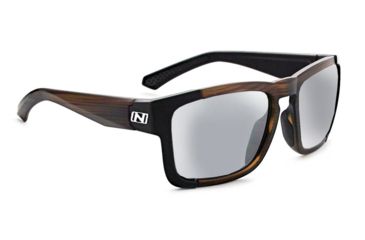 Image of Optic Nerve Vettron Sunglasses, Matte Driftwood Demi w/Matte Black Frame, Lens 2 Sets- Smoke w/Silver Flash, Copper 21807