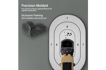 Image of OpticGard Burris Fastfire 3 Scope Cover, Black, One Size, OGBFF302