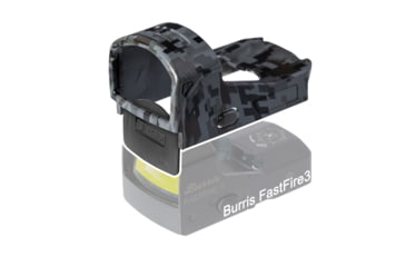 Image of OpticGard Burris Fastfire 3 Red Dot Sight Cover, Gunmetal Gray Camo, One Size, OGBFF3DEG85
