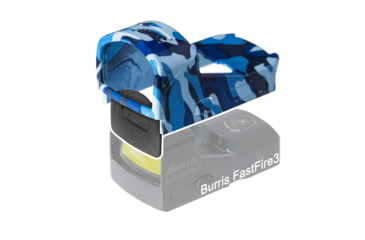 Image of OpticGard Burris Fastfire 3 Scope Cover, Navy Blue Camo, One Size, OGBFF3DEG86