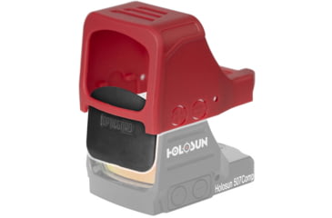Image of OpticGard Scope Cover for Holosun 507 COMP, Passion Red , OGH507COMP06